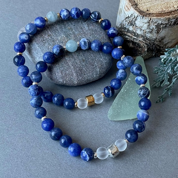 Lapis Gemstone Bracelet