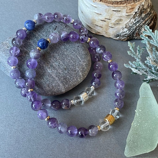 Amethyst Gemstone Bracelet