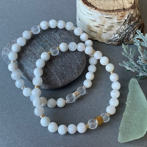 Moonstone Gemstone Bracelet