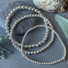 Gold and Silver Beaded Bracelets