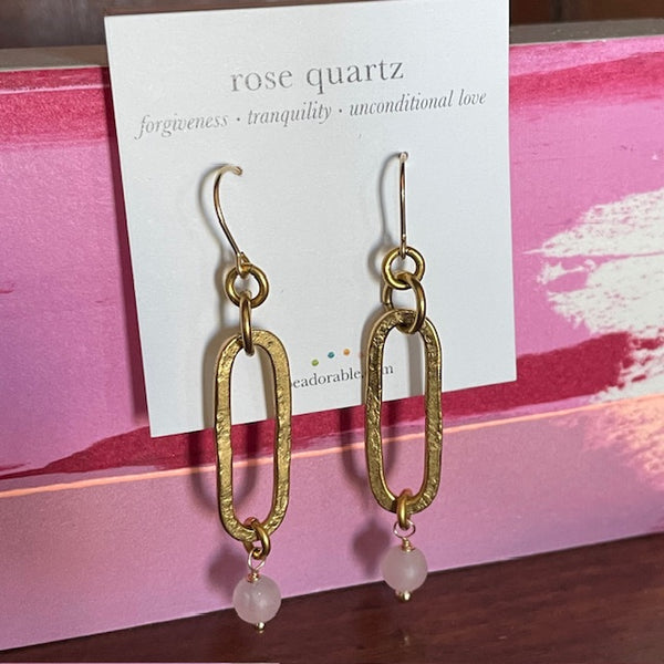 Rose Quartz Drops