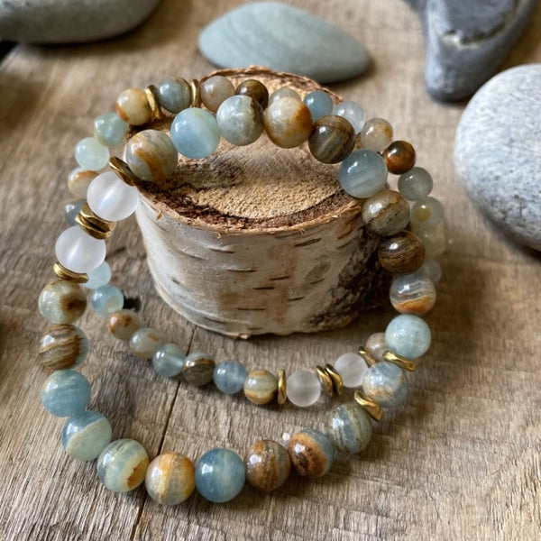 Blue Calcite -  Emotional Balance