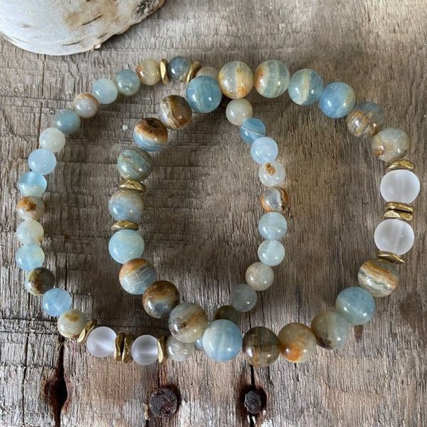 Blue Calcite -  Emotional Balance