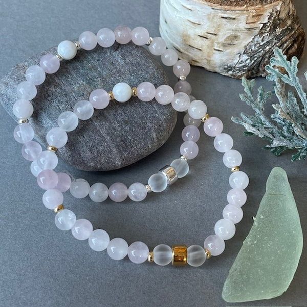 Rose Quartz Gemstone Bracelet