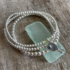 Mini Bead Bracelets - Pickleball Charm