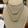 Gore-tex Necklace - Metal Bar