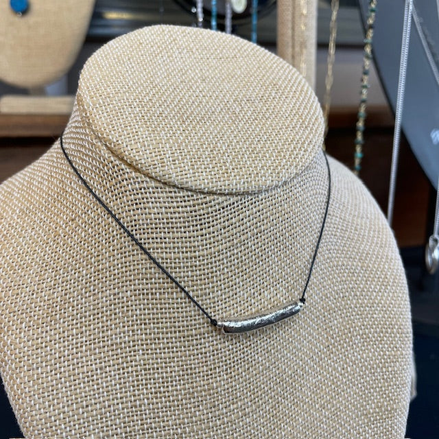 Gore-tex Necklace - Metal Bar