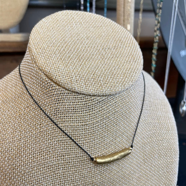 Gore-tex Necklace - Metal Bar