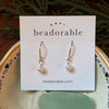 Simple Pearl Earrings