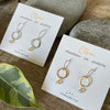 Citrine Earrings - November