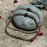 Birthstone Bracelets - Garnet