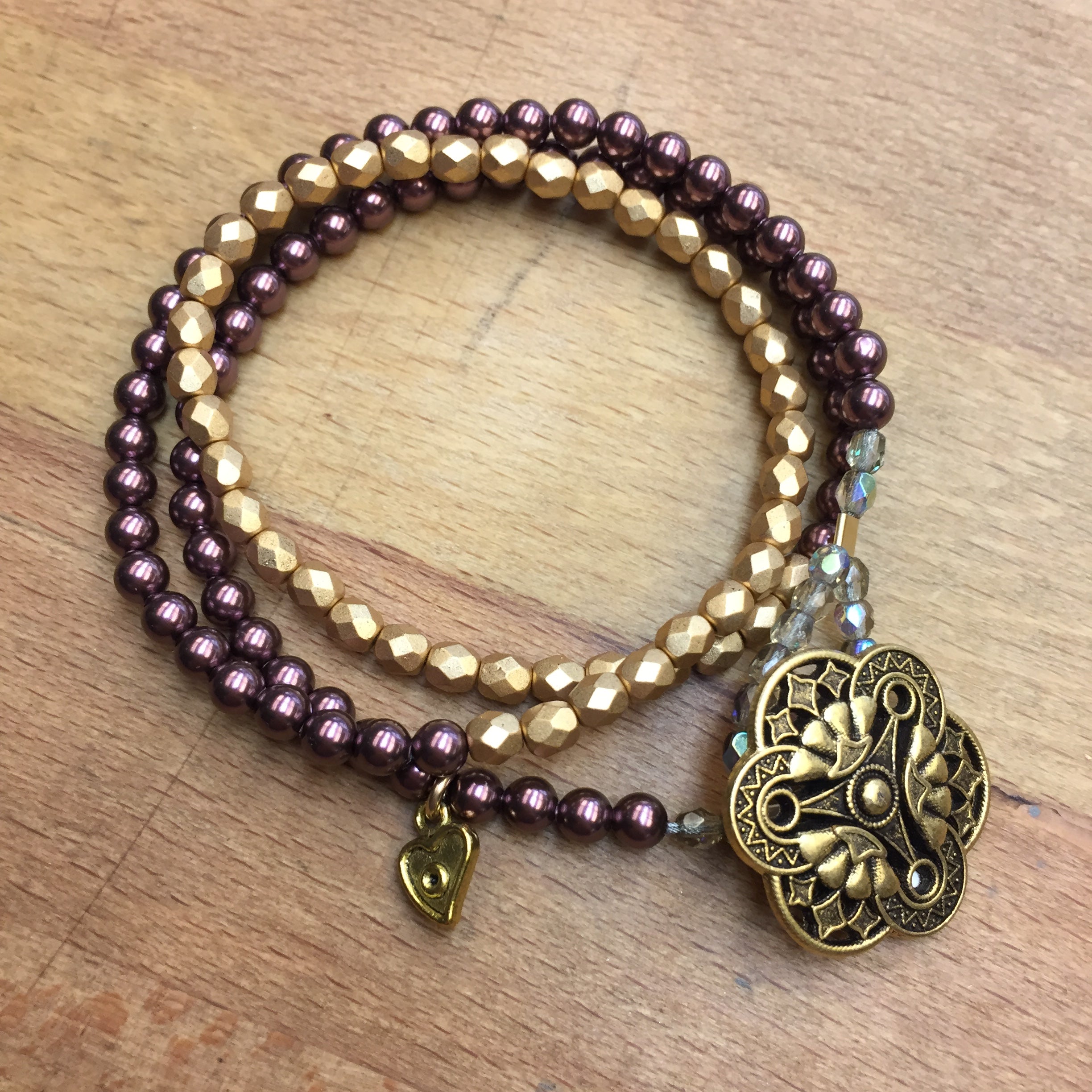 Angel Bracelet - purple