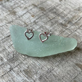 Small Open Hearts Studs