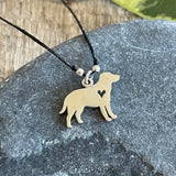 Gore-Tex Necklace -  Dog and Cat
