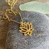 Chain Necklace - Lotus bloom