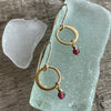 Ruby Earrings - July