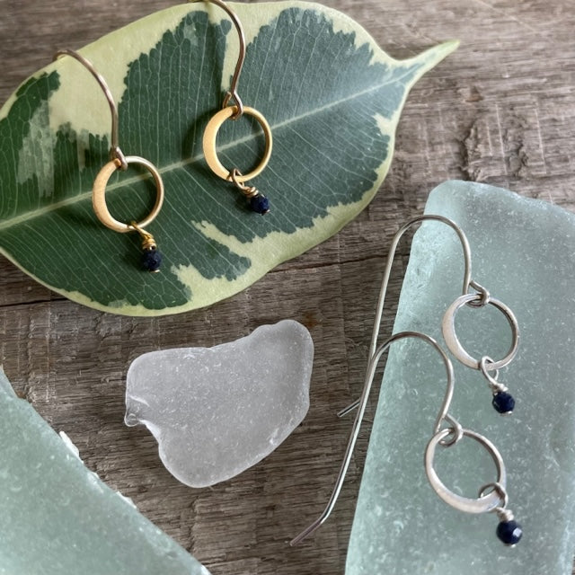 Sapphire Earrings - September