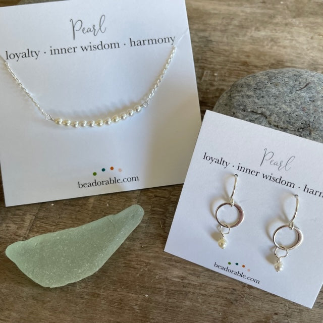 Pearl Earrings - June